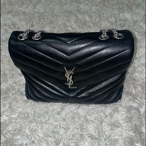 Saint Laurent Medium Loulou Matelassé Leather Shoulder Bag